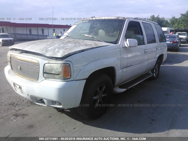 1GYEK63R8YR172551 - 2000 CADILLAC ESCALADE LUXURY Ağ foto 2