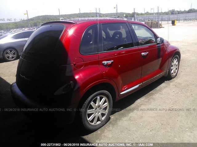 3A8FY58B68T118843 - 2008 CHRYSLER PT CRUISER TOURING MAROON photo 4