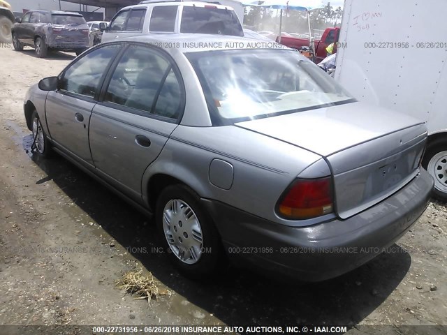 1G8ZH5284VZ184100 - 1997 SATURN SL1 SILVER photo 3