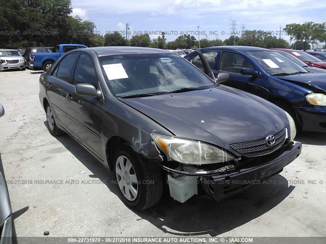 4T1BE32K12U511685 - 2002 TOYOTA CAMRY LE/XLE/SE თაფლისფერი ფოტო 1