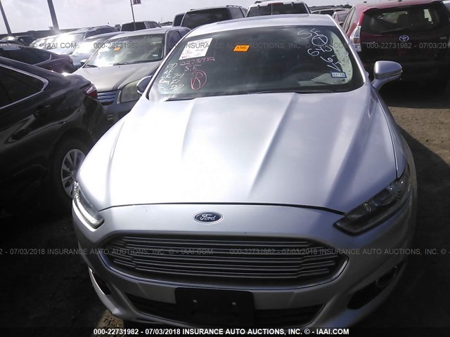 3FA6P0K9XDR183680 - 2013 FORD FUSION TITANIUM SILVER photo 6