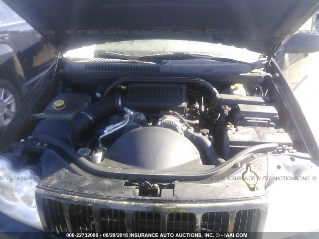 1J4HR48N85C711803 - 2005 JEEP GRAND CHEROKEE LAREDO/COLUMBIA/FREEDOM 黑色 照片 10