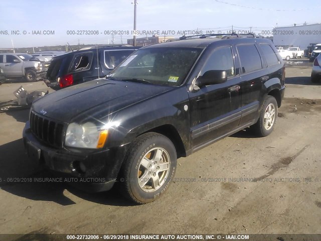 1J4HR48N85C711803 - 2005 JEEP GRAND CHEROKEE LAREDO/COLUMBIA/FREEDOM 黑色 照片 2