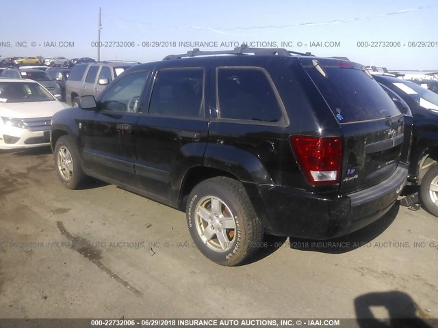 1J4HR48N85C711803 - 2005 JEEP GRAND CHEROKEE LAREDO/COLUMBIA/FREEDOM 黑色 照片 3
