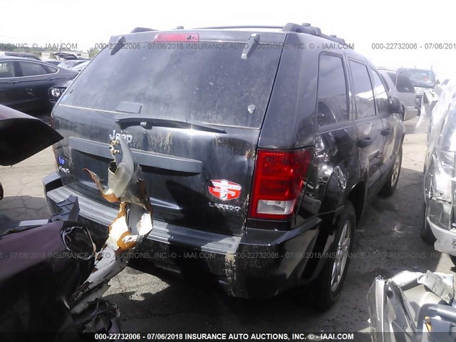 1J4HR48N85C711803 - 2005 JEEP GRAND CHEROKEE LAREDO/COLUMBIA/FREEDOM 黑色 照片 4