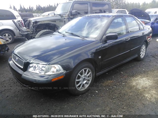 YV1VS29523F932979 - 2003 VOLVO S40 1.9T BLACK photo 2