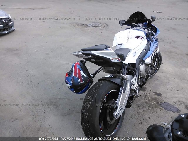 WB10D2109FZ353109 - 2015 BMW S 1000 RR WHITE photo 4