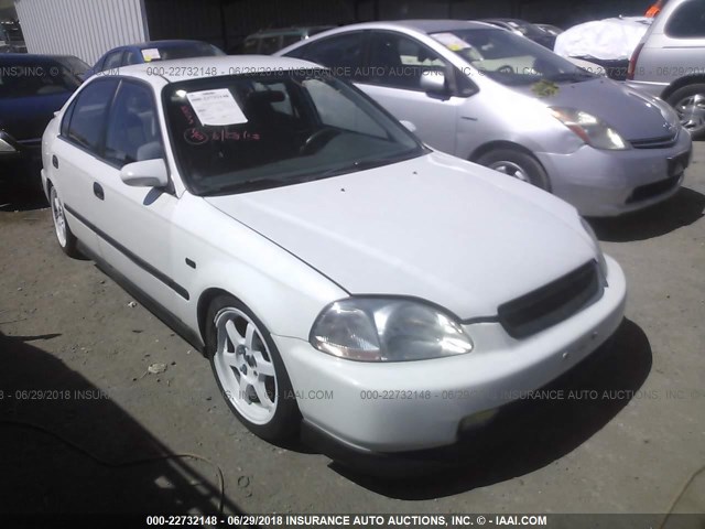 JHMEJ6577VS018310 - 1997 HONDA CIVIC LX WHITE photo 1