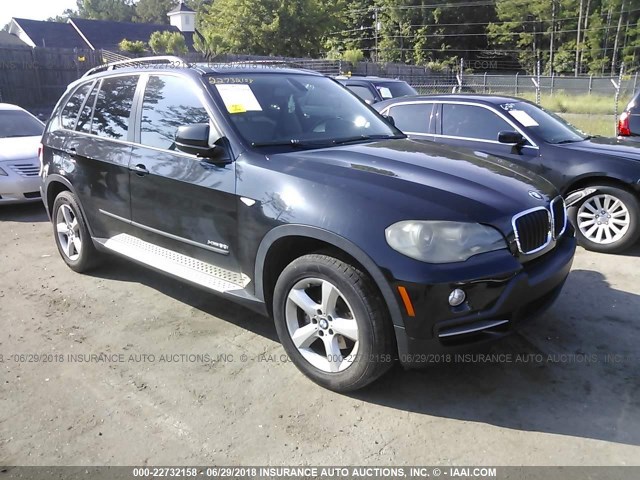 5UXFE43539L038942 - 2009 BMW X5 XDRIVE30I BLACK photo 1