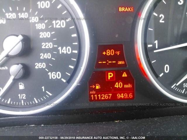 5UXFE43539L038942 - 2009 BMW X5 XDRIVE30I BLACK photo 7