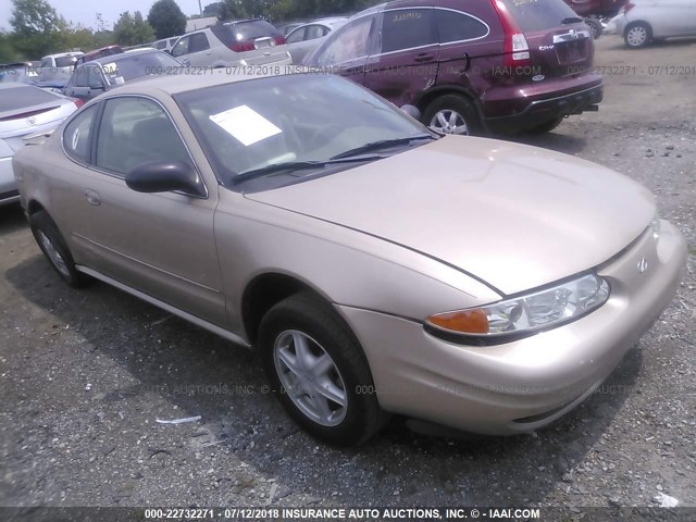 1G3NL12F13C229309 - 2003 OLDSMOBILE ALERO GL GOLD photo 1