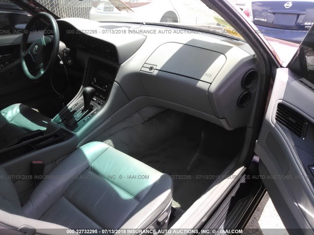 WBAEF6329SCC90292 - 1995 BMW 840 CI AUTOMATIC 栗色 照片 5