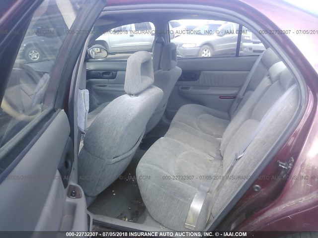 2G4WB52K2W1476727 - 1998 BUICK REGAL LS 勃艮第红 照片 8