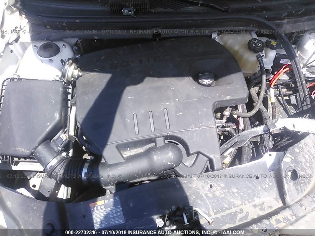 1G1ZC5EU7BF390594 - 2011 CHEVROLET MALIBU 1LT 白色 照片 10