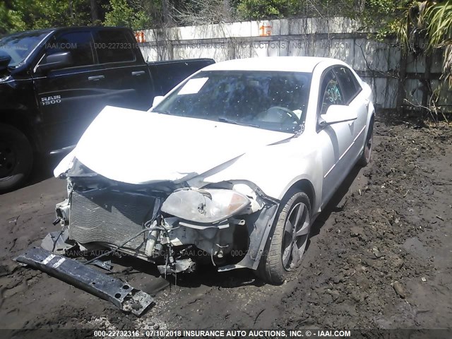 1G1ZC5EU7BF390594 - 2011 CHEVROLET MALIBU 1LT 白色 照片 2