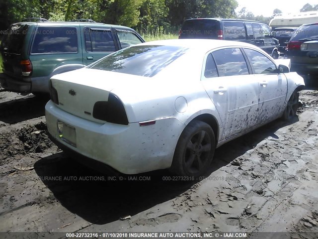 1G1ZC5EU7BF390594 - 2011 CHEVROLET MALIBU 1LT 白色 照片 4