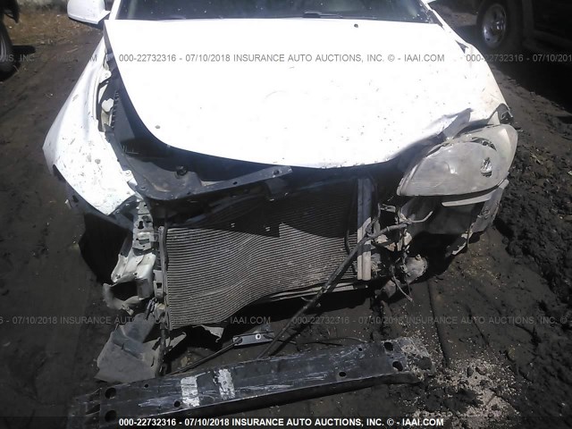 1G1ZC5EU7BF390594 - 2011 CHEVROLET MALIBU 1LT 白色 照片 6