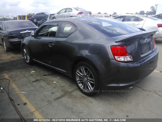 JTKJF5C70B3006500 - 2011 TOYOTA SCION TC 灰色 照片 3