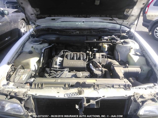 1G4CW53L3P1635745 - 1993 BUICK PARK AVENUE  WHITE photo 10