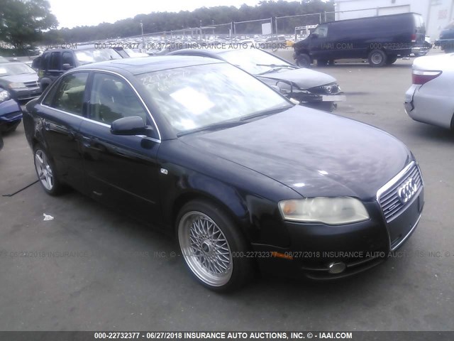 WAUDF78E47A227444 - 2007 AUDI A4 2.0T QUATTRO BLACK photo 1