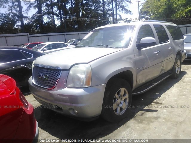 1GKFK66817J324619 - 2007 GMC YUKON XL DENALI SILVER photo 2