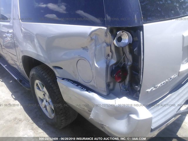 1GKFK66817J324619 - 2007 GMC YUKON XL DENALI SILVER photo 6