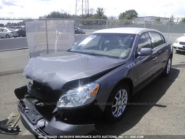 1G4HD57247U167018 - 2007 BUICK LUCERNE CXL GRAY photo 2