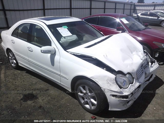 WDBRF92H16F781788 - 2006 MERCEDES-BENZ C GENERATION 2006 280 4MATIC WHITE photo 1