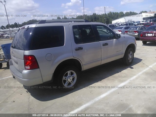 1FMZU73K55UA02257 - 2005 FORD EXPLORER XLT/XLT SPORT/NBX 银色 照片 4