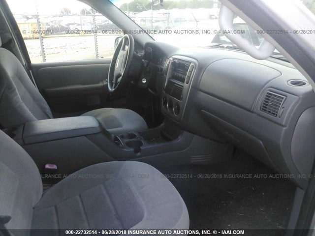 1FMZU73K55UA02257 - 2005 FORD EXPLORER XLT/XLT SPORT/NBX 银色 照片 5