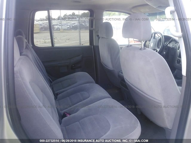 1FMZU73K55UA02257 - 2005 FORD EXPLORER XLT/XLT SPORT/NBX 银色 照片 8