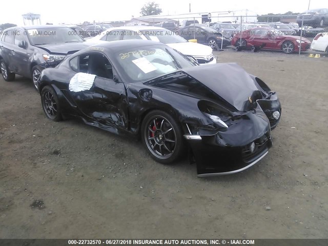 WP0AB29816U783110 - 2006 PORSCHE CAYMAN S BLACK photo 1