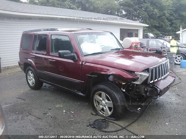 1J8HG48K18C231360 - 2008 JEEP COMMANDER SPORT ყავისფერი ფოტო 1