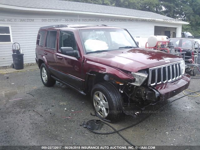 1J8HG48K18C231360 - 2008 JEEP COMMANDER SPORT BROWN photo 6