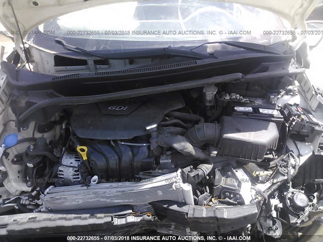 KNADN4A30D6099678 - 2013 KIA RIO EX/SX WHITE photo 10