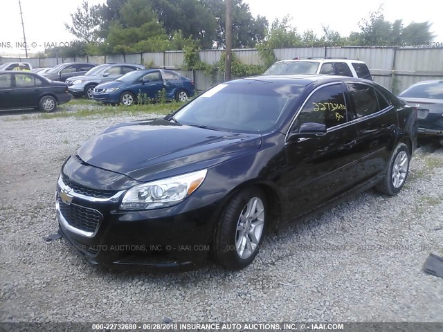 1G11C5SL5FF223147 - 2015 CHEVROLET MALIBU 1LT 黑色 照片 2