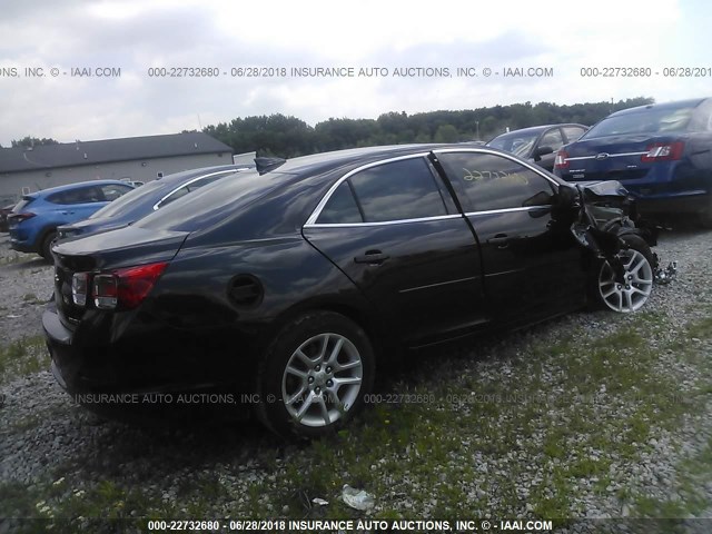 1G11C5SL5FF223147 - 2015 CHEVROLET MALIBU 1LT 黑色 照片 4