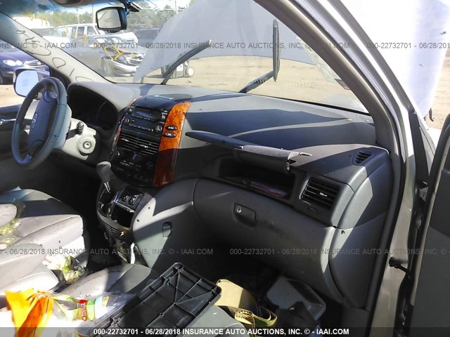 5TDZA22C86S504261 - 2006 TOYOTA SIENNA XLE/XLE LIMITED SILVER photo 5