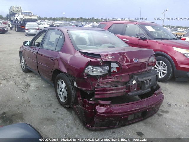 1G1ND52F24M603953 - 2004 CHEVROLET CLASSIC RED photo 3