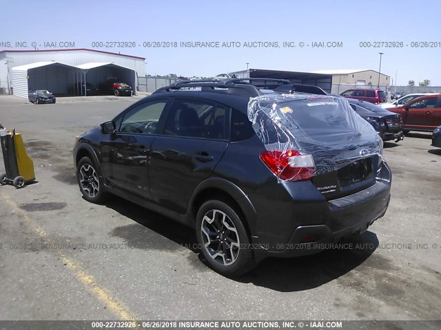 JF2GPANC0G8241301 - 2016 SUBARU CROSSTREK LIMITED BLACK photo 3