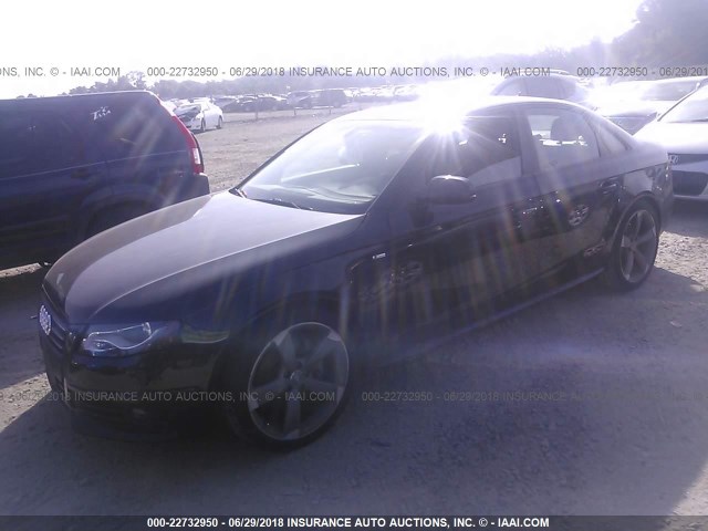 WAUJFAFL6CN002043 - 2012 AUDI A4 PRESTIGE BLACK photo 2