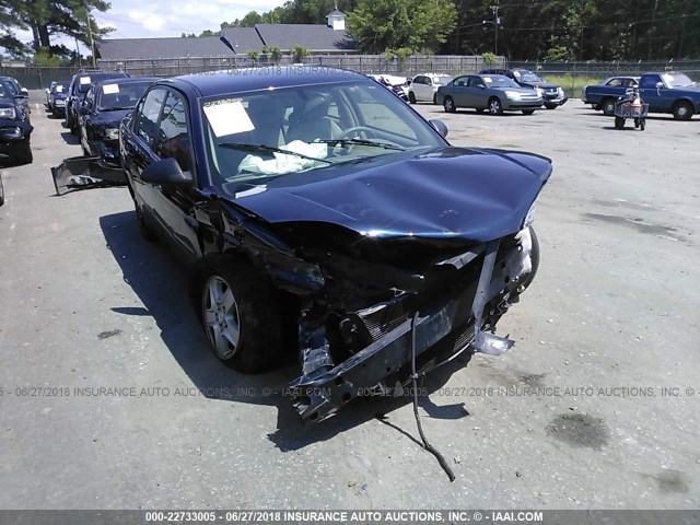 1G1ZT54825F165492 - 2005 CHEVROLET MALIBU LS 蓝色 照片 6