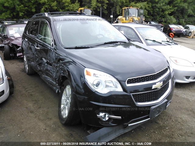 2CNFLGEW6A6410670 - 2010 CHEVROLET EQUINOX LTZ BLACK photo 1