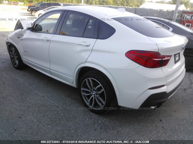 5UXXW5C56F0E87975 - 2015 BMW X4 XDRIVE35I WHITE photo 3