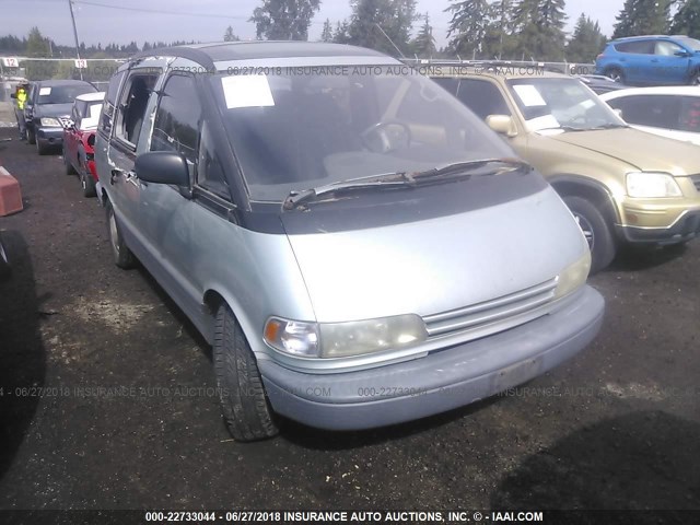 JT3AC12R3M0008858 - 1991 TOYOTA PREVIA LE BLUE photo 1