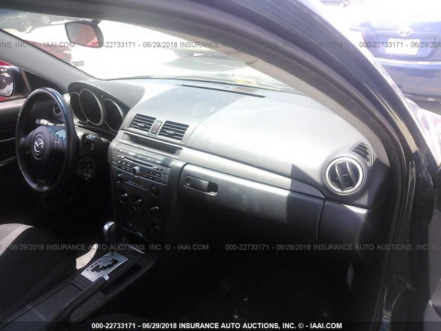 JM1BK343X81872717 - 2008 MAZDA 3 HATCHBACK TURQUOISE photo 5