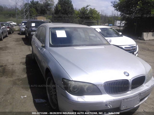 WBAHL83586DT00349 - 2006 BMW 750 I SILVER photo 1