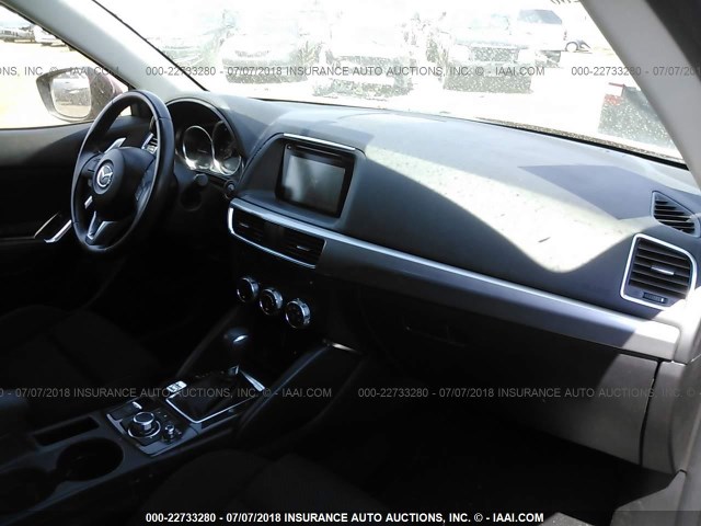 JM3KE4CY2G0759611 - 2016 MAZDA CX-5 TOURING Красный фото 5