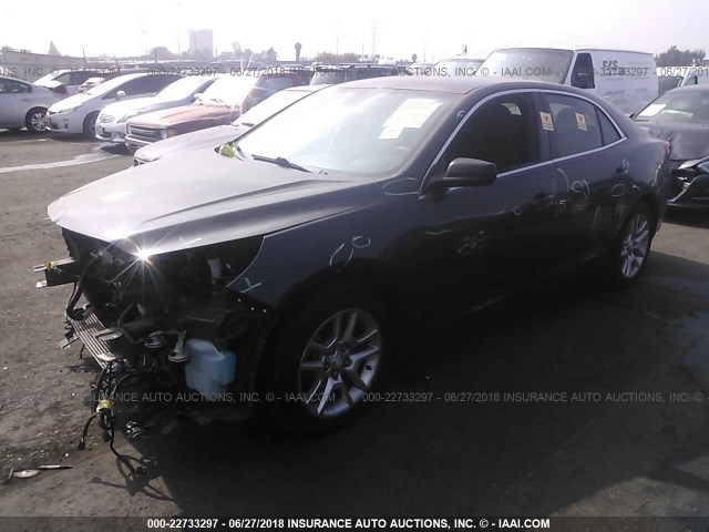1G11D5RR0DF101834 - 2013 CHEVROLET MALIBU 1LT 灰色 照片 2