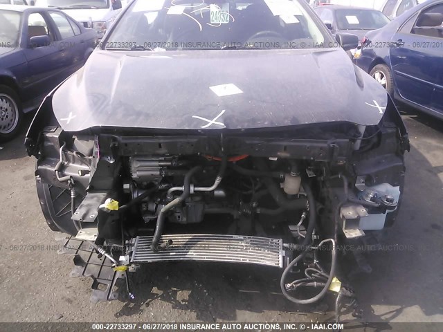 1G11D5RR0DF101834 - 2013 CHEVROLET MALIBU 1LT 灰色 照片 6